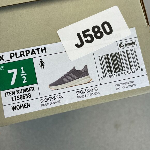 NEW Adidas X_PLRPATH Women's Size 7.5 Sneakers Gray Cloudfoam Comfort - Picture 8 of 8